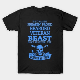 Bearded Veteran T-Shirt